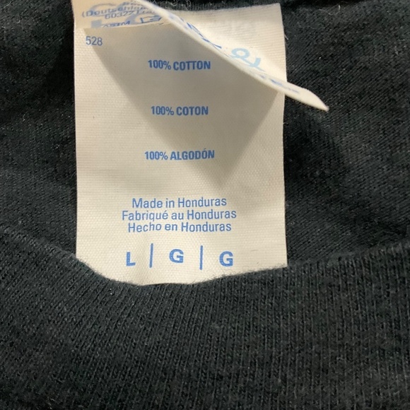 Port & Company “Annoyed Kitty” Graphic T-Shirt  Black Size Large Humorous witty - Picture 4 of 6